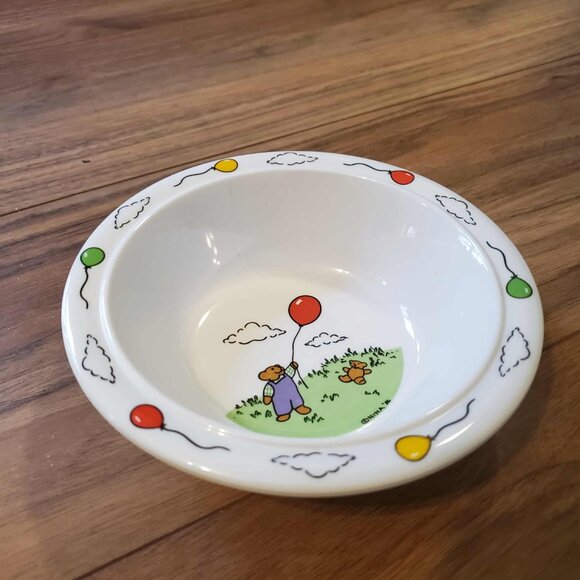 Vintage The Bear House 5-Piece Child’s Dinnerware Set Toddler Melamine - Picture 2 of 9